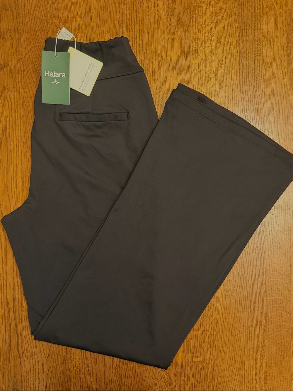 Halara Flex™ DayStretch Mid Rise Side Zipper Pocket Work Flare Pants
